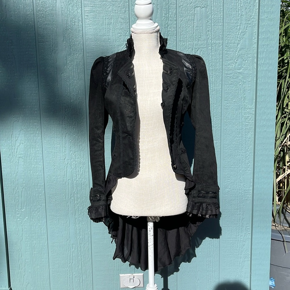 Red Queen’s Black Legion RQ-BL Tail Coat Jacket, S